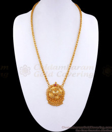 Pure Gold Plated Dollar Chain Ruby Stone Design For Women BGDR1194 Pure Gold Plated Dollar Chain Ruby Stone Design For Women BGDR1194