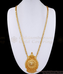 30 Inch Long Unique Mango Design White Stone Dollar Gold Imitation Chain BGDR1246-Lg 30 Inch Long Unique Mango Design White Stone Dollar Gold Imitation Chain BGDR1246-Lg
