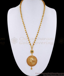 Stylish Ruby Stone Peacock Pendant Golden Beads Chain Shop Online BGDR1251 Stylish Ruby Stone Peacock Pendant Golden Beads Chain Shop Online BGDR1251