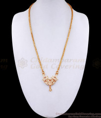 Pure Gold Tone Impon Small Dollar Chain For Women BGDR1303 Pure Gold Tone Impon Small Dollar Chain For Women BGDR1303