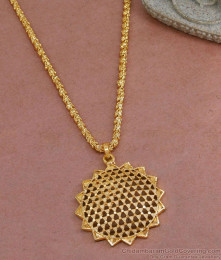 Attractive Gold Design Best Quality Dollar Chain For Women BGDR1338