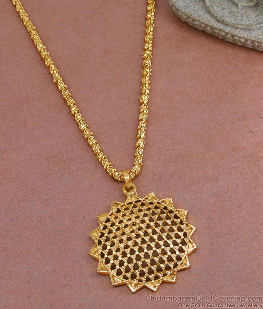 Attractive Gold Design Best Quality Dollar Chain For Women BGDR1338 Attractive Gold Design Best Quality Dollar Chain For Women BGDR1338