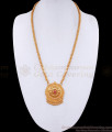 New Model Gold Pattern Round Dollar Chain One Gram Gold Jewellery BGDR1349 New Model Gold Pattern Round Dollar Chain One Gram Gold Jewellery BGDR1349