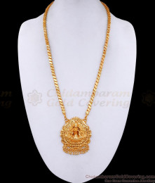Traditional Lakshmi Dollar Gold Imitation Chain For Bridal Jewelry BGDR1402