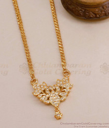 Real 5 Metal Impon Dollar Peacock Design Chain With Price BGDR1407