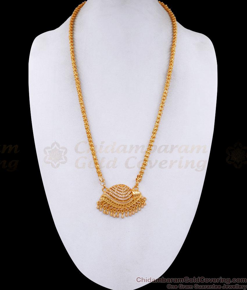 Buy Full White Stone Gold Imitation Sangu Dollar Chain Online BGDR1421 Buy Full White Stone Gold Imitation Sangu Dollar Chain Online BGDR1421