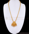 Premium Quality Micro Gold Plated Lakshmi Dollar With Jasmine Chain BGDR1424