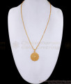 Buy Plain One Gram Gold Floral Dollar With Thin Chain Online BGDR1428 Buy Plain One Gram Gold Floral Dollar With Thin Chain Online BGDR1428