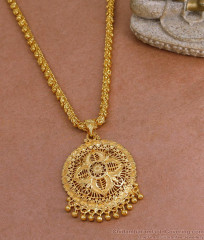 Classic Heart Design Plain Gold Dollar Chain Collections Online BGDR1436 Classic Heart Design Plain Gold Dollar Chain Collections Online BGDR1436