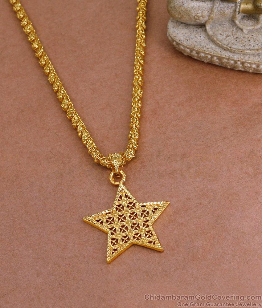 Stylish Star Shaped Gold Imitation Dollar With Chain For Women BGDR1441 Stylish Star Shaped Gold Imitation Dollar With Chain For Women BGDR1441