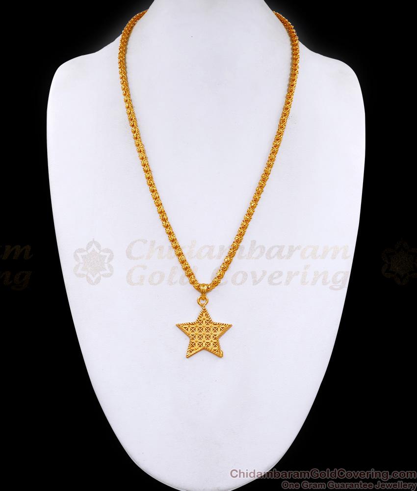 Stylish Star Shaped Gold Imitation Dollar With Chain For Women BGDR1441 Stylish Star Shaped Gold Imitation Dollar With Chain For Women BGDR1441