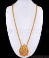 36 Inch Very Long Radha Krishna Impon Dollar Chain With Stone For Brides BGDR1454-Xlg 36 Inch Very Long Radha Krishna Impon Dollar Chain With Stone For Brides BGDR1454-Xlg