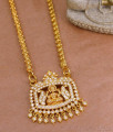 High Quality Impon Lakshmi Dollar Gold Plated Jasmine Chain Design BGDR1472