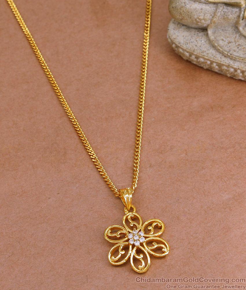 Light Weight Gold Plated Long Pendant Chain Design Shop Online BGDR1480 Light Weight Gold Plated Long Pendant Chain Design Shop Online BGDR1480