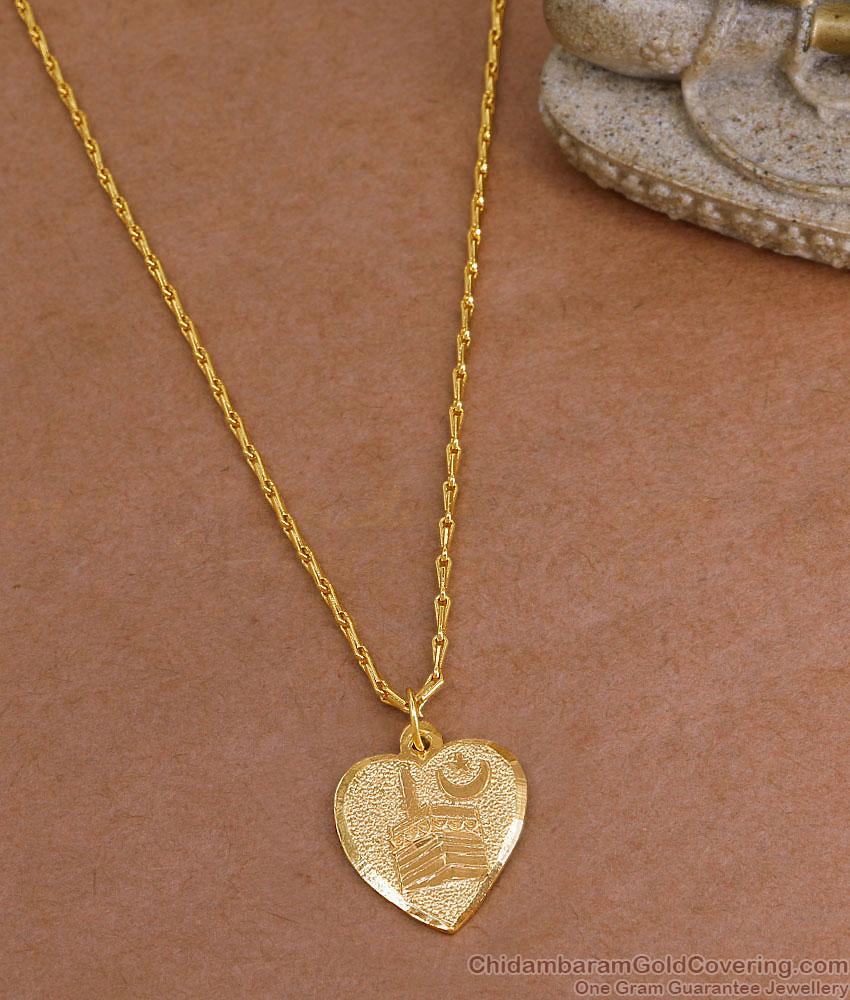 Latest Kaaba Mecca Gold Dollar Chain Designs Shop Online BGDR1493 Latest Kaaba Mecca Gold Dollar Chain Designs Shop Online BGDR1493