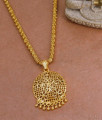New Arrival Real Gold Deign Plain Dollar Chain For Marriage BGDR1513
