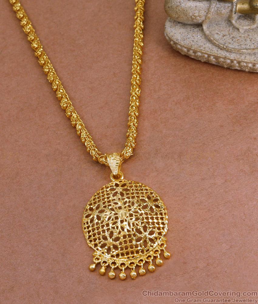 New Arrival Real Gold Deign Plain Dollar Chain For Marriage BGDR1513