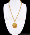 Classic Ad Stone Round Gold Imitation Dollar Chain For Women Fashion BGDR1518