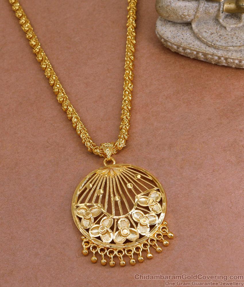 Buy Latest One Gram Gold Plain Floral Dollar Chain Collections Online BGDR1526 Buy Latest One Gram Gold Plain Floral Dollar Chain Collections Online BGDR1526