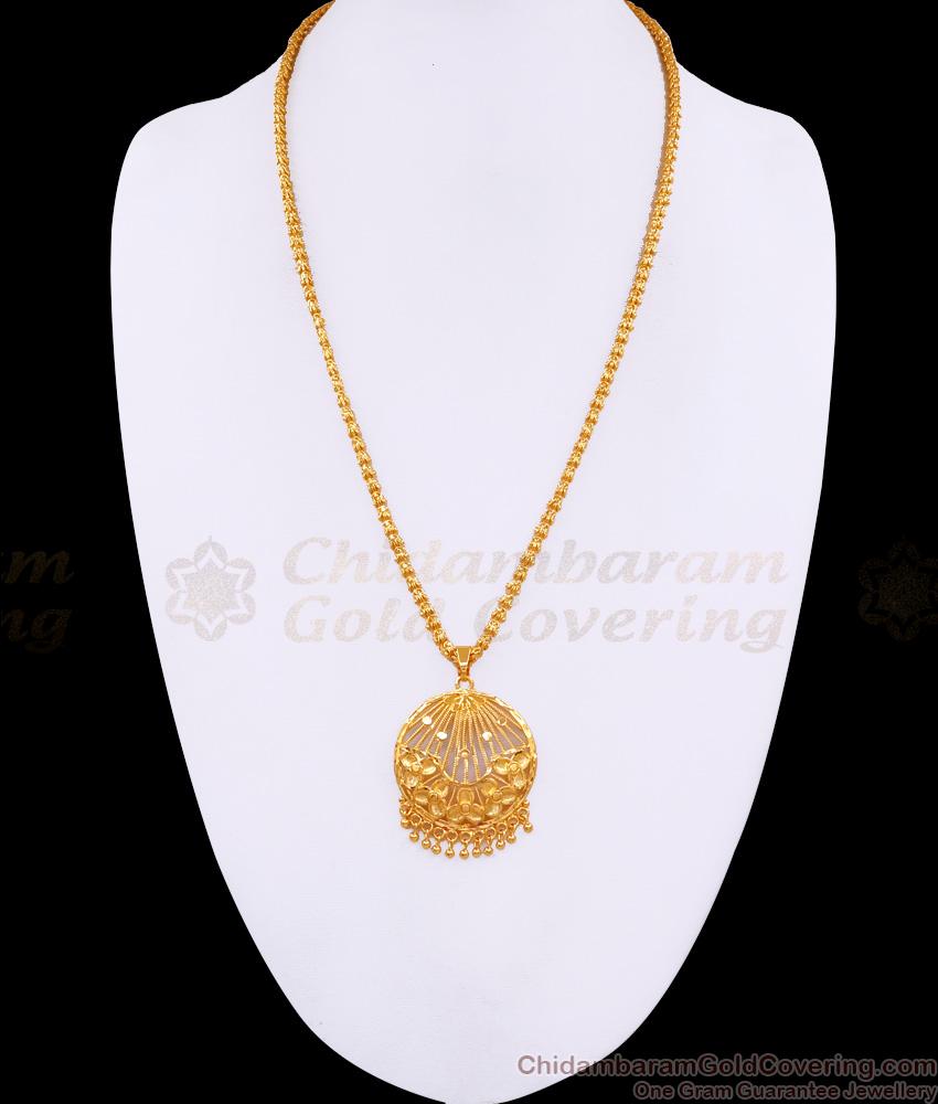 Buy Latest One Gram Gold Plain Floral Dollar Chain Collections Online BGDR1526 Buy Latest One Gram Gold Plain Floral Dollar Chain Collections Online BGDR1526