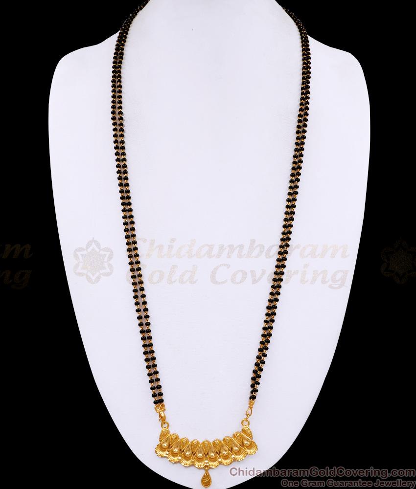 30 Inch Long Karimani 2 Line Mangalsutra Chain For Married Women BGDR1529-LG 30 Inch Long Karimani 2 Line Mangalsutra Chain For Married Women BGDR1529-LG