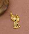 Original Impon Pendant Lord Murugan Mayil Vel Dollar Without Chain BGDR1531