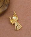 Original Impon Pendant Lord Murugan Mayil Vel Dollar Without Chain BGDR1531