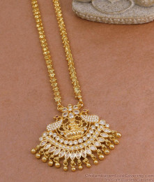High Quality Lakshmi Peacock Design Stone Dollar Chain For Brides BGDR1534 High Quality Lakshmi Peacock Design Stone Dollar Chain For Brides BGDR1534