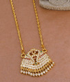 Original Impon 5 Metal Peacock Dollar With Thin Wheat Chain Online BGDR1542
