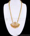 Grand Look Big Impon Lotus Dollar With Gold Imitation Chain Online BGDR1544