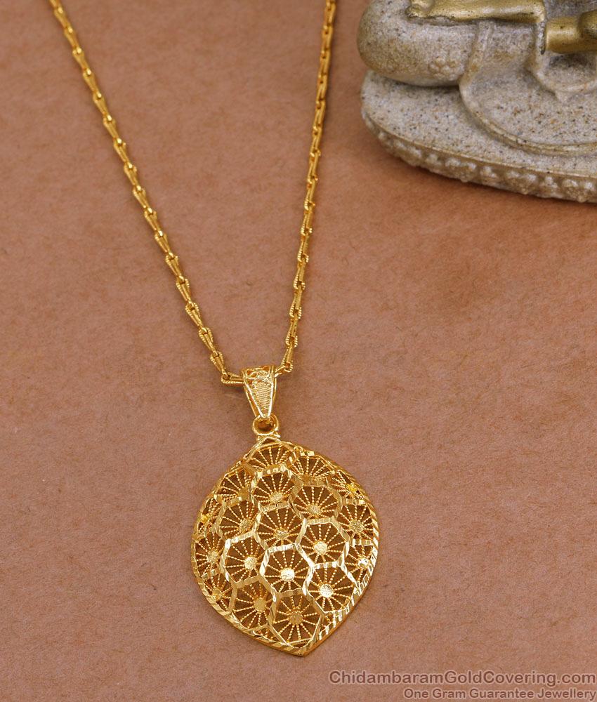 New Model Geometric Design One Gram Gold Dollar Chain Collections BGDR1548