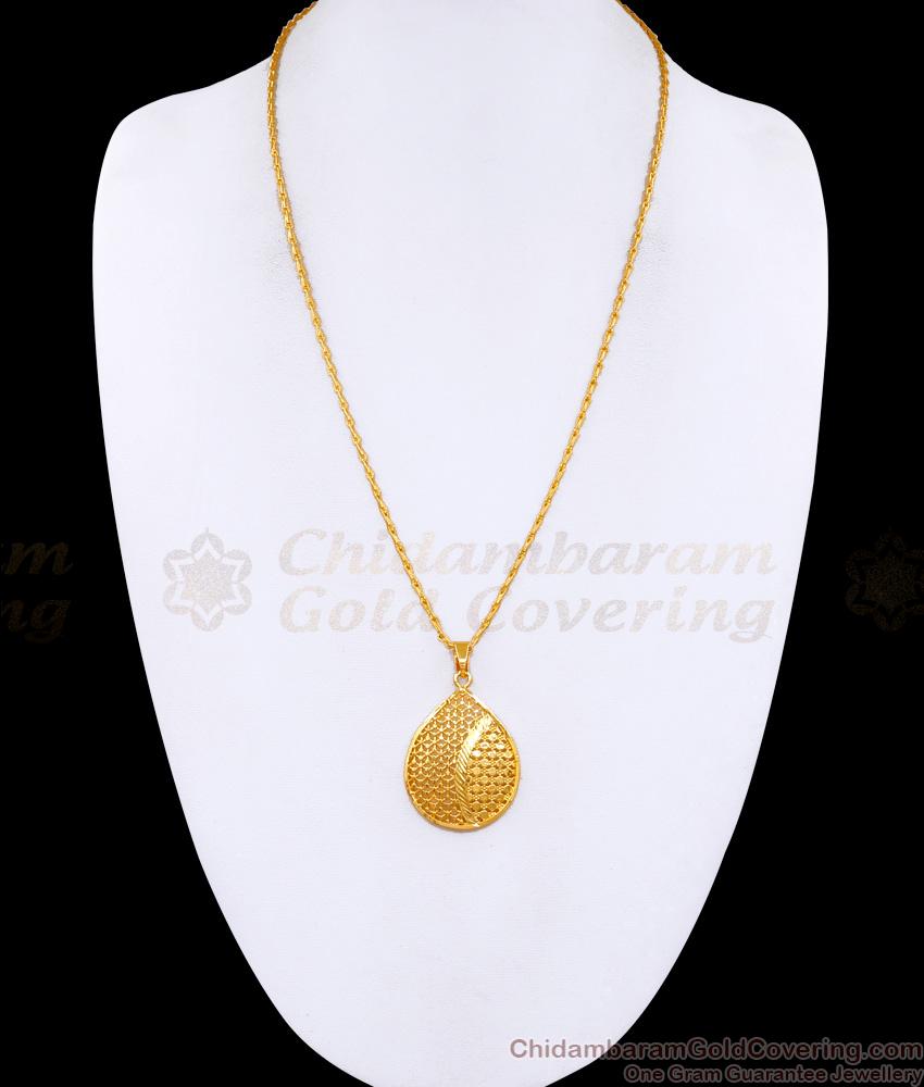 Buy Regular Use Gold Imitation Dollar Wheat Chain Without Stone BGDR1549