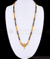 High Quality Karugamani Multi Stone Long Mangalsutra Dollar Chain BGDR1555