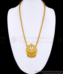 Buy Single White Stone Round Dollar Chain 1 Gram Gold Jewelry BGDR1562 Buy Single White Stone Round Dollar Chain 1 Gram Gold Jewelry BGDR1562
