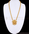 Buy FIve Metal Multi Stone Lakshmi Dollar With Jasmine Chain For Women BGDR1564