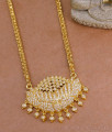 Buy Ad Stone Floral Pendant With Jasmine Chain Festive Collections BGDR1569 Buy Ad Stone Floral Pendant With Jasmine Chain Festive Collections BGDR1569