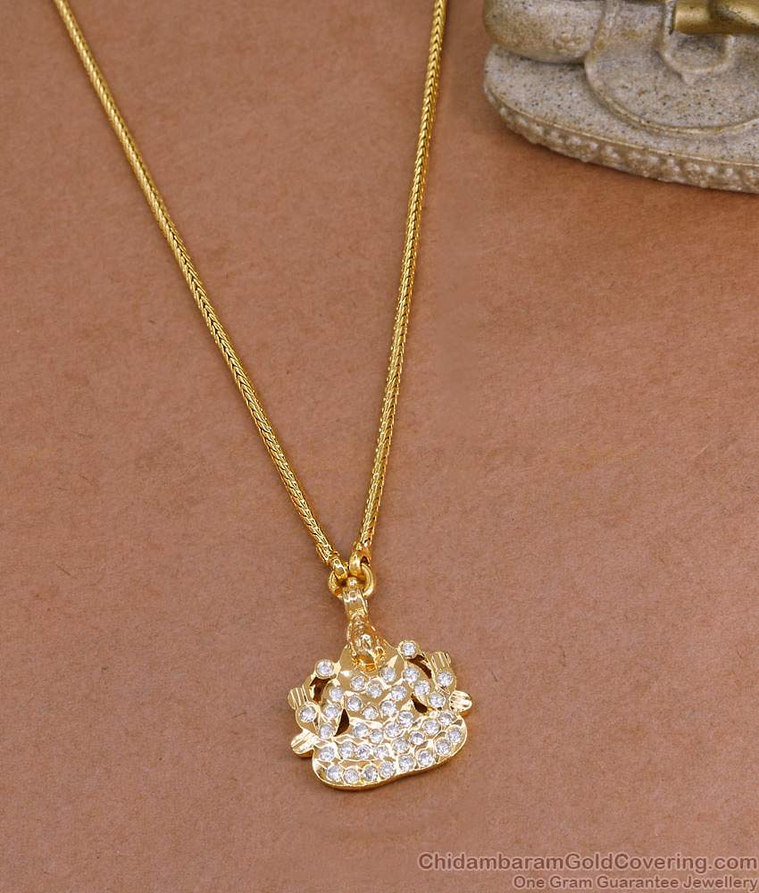 30 Inch Long Lakshmi Design Impon Dollar Gold Thali Chain Design BGDR1577-Lg 30 Inch Long Lakshmi Design Impon Dollar Gold Thali Chain Design BGDR1577-Lg