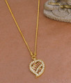 30 Inch Long Originial Impon Mango Pendant With Long Gold Chain BGDR1578-Lg