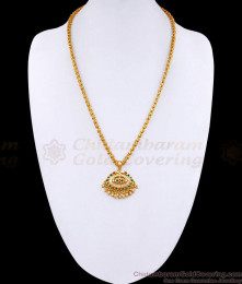 Unique Multi Color Stone Impon Dollar With Gold Plated Jasmine Chain BGDR1582 Unique Multi Color Stone Impon Dollar With Gold Plated Jasmine Chain BGDR1582