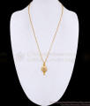 Buy Elegant Floral Design Five Metal Dollar Chain For Daily Wear BGDR1587