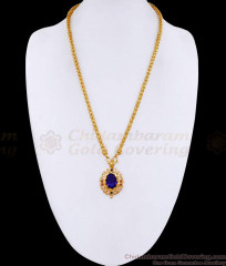 Attractive Big Sapphire Gemstone Impon Dollar Chain Shop Online BGDR1589 Attractive Big Sapphire Gemstone Impon Dollar Chain Shop Online BGDR1589