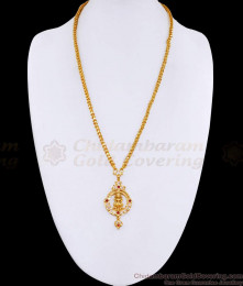 South Indian Impon Lakshmi Dollar Chain 5 Metal Jewelry Online BGDR1591