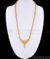 Beautiful Festive Collection Impon Dollar Chain White Stone Design BGDR1592