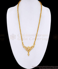 Beautiful Festive Collection Impon Dollar Chain White Stone Design BGDR1592 Beautiful Festive Collection Impon Dollar Chain White Stone Design BGDR1592