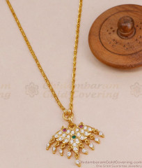 Light Weight Five Metal Impon Dollar Chain Design At Affordable Price BGDR1610