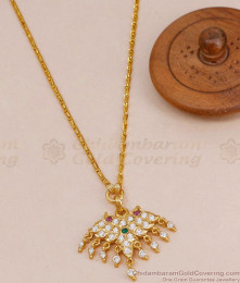 Light Weight Five Metal Impon Dollar Chain Design At Affordable Price BGDR1610