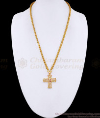 New Arrival Christian Cross Impon Pendant Chain Christmas Collections BGDR1611