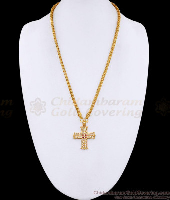 New Arrival Christian Cross Impon Pendant Chain Christmas Collections BGDR1611