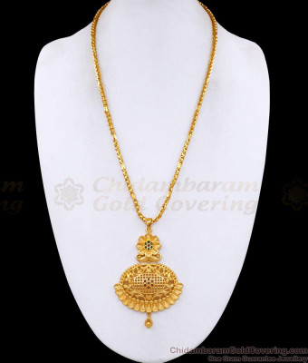 Classic Gold Imitation Big Dollar Wheat Chain Design For Women Bridal Jewelry BGDR1617