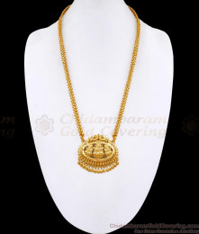 High Quality Micro Gold Polish Gajalakshmi Dollar Chain Wedding Jewelry BGDR1628